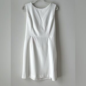 Betsey Johnson Size 14 White Cut-Out Back Cocktail Going Out FUN Short Dress.